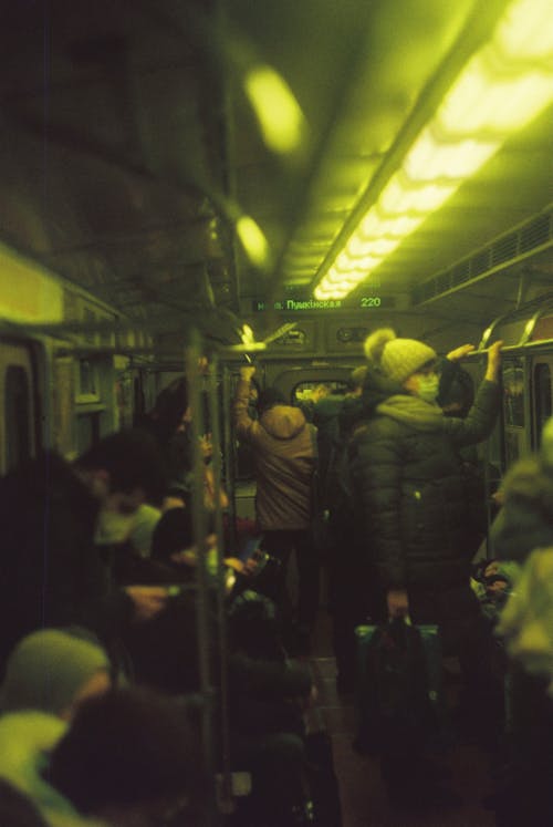 Passengers in Train