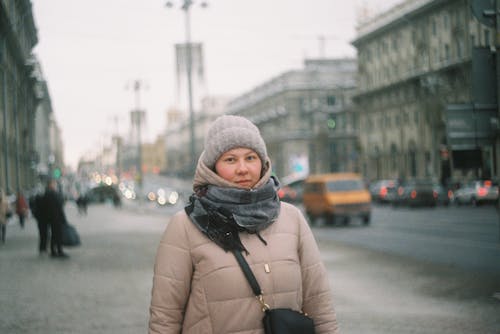 Shallow Focus Photo of Woman Wearing Winter Clothes