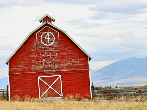 Photos gratuites de grange, Montana, pays