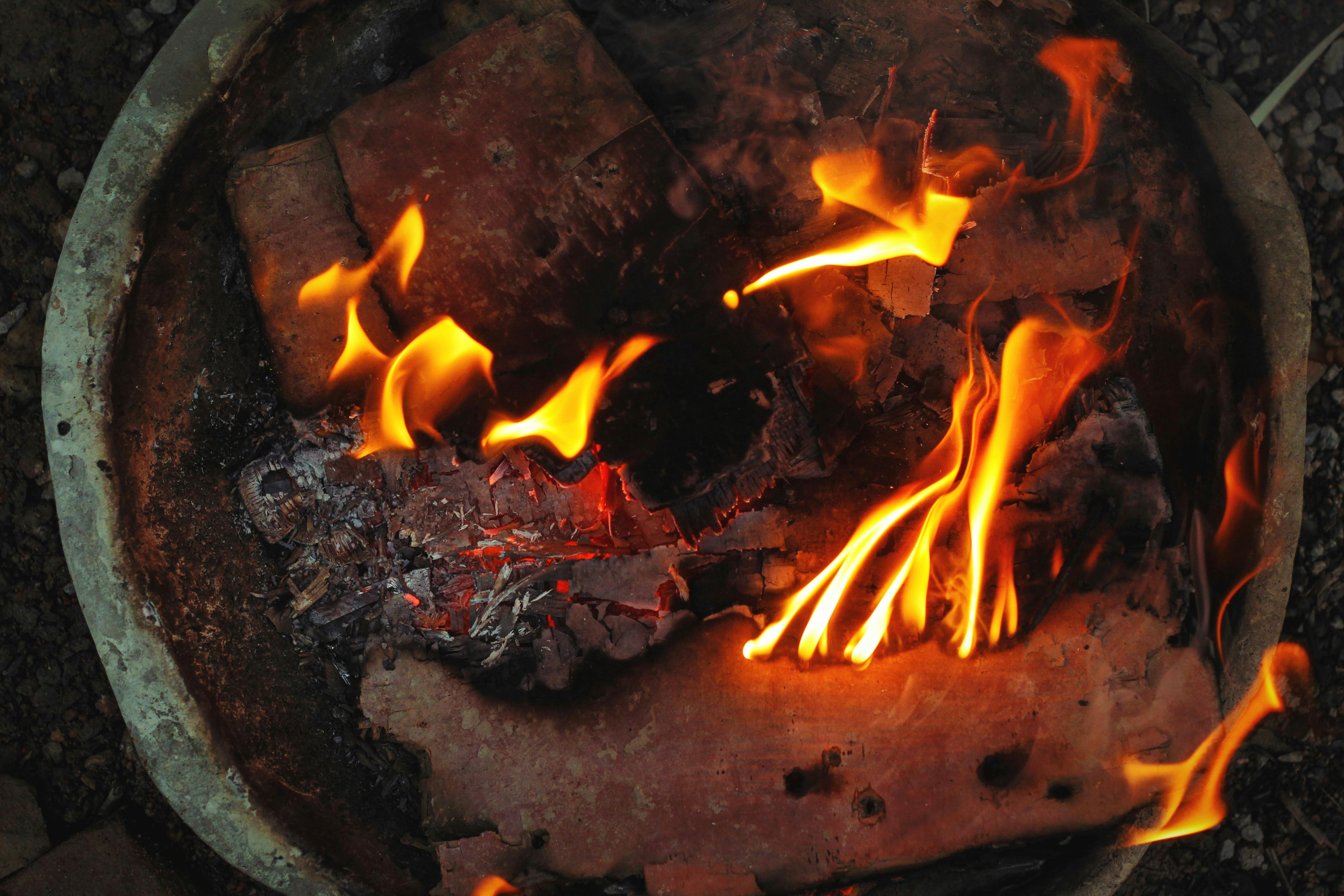 Free Stock Photo Of Bonfire Fire Winter