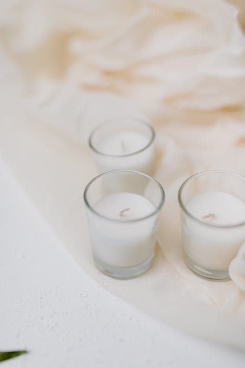Free A Close-Up Shot of Candles Stock Photo