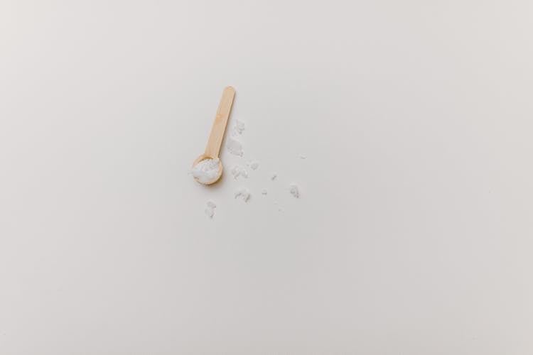 A Wooden Spoon Of Salt Photo