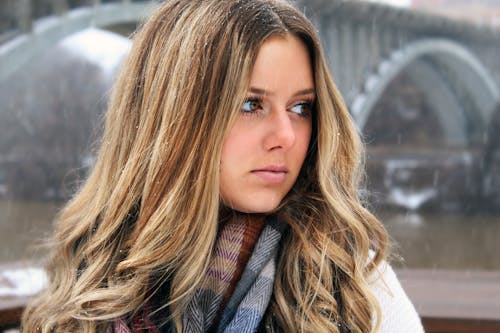 Close Up Photo of a Woman