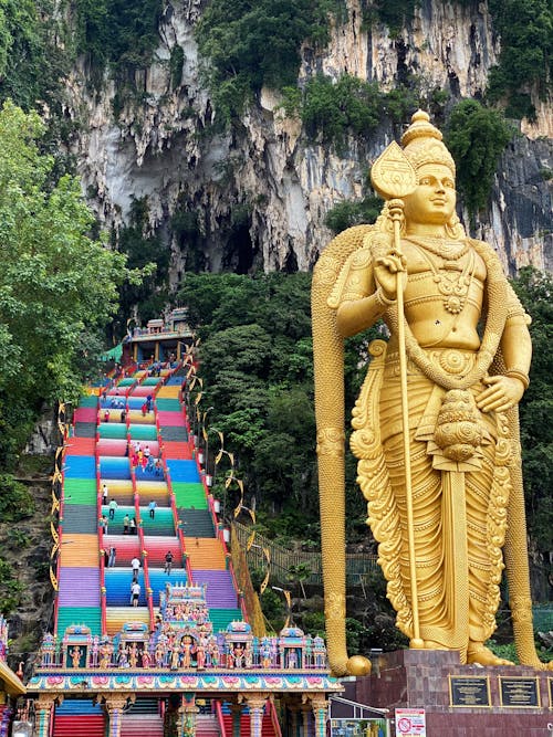 
The Sri Muruga Statue at Malaysia