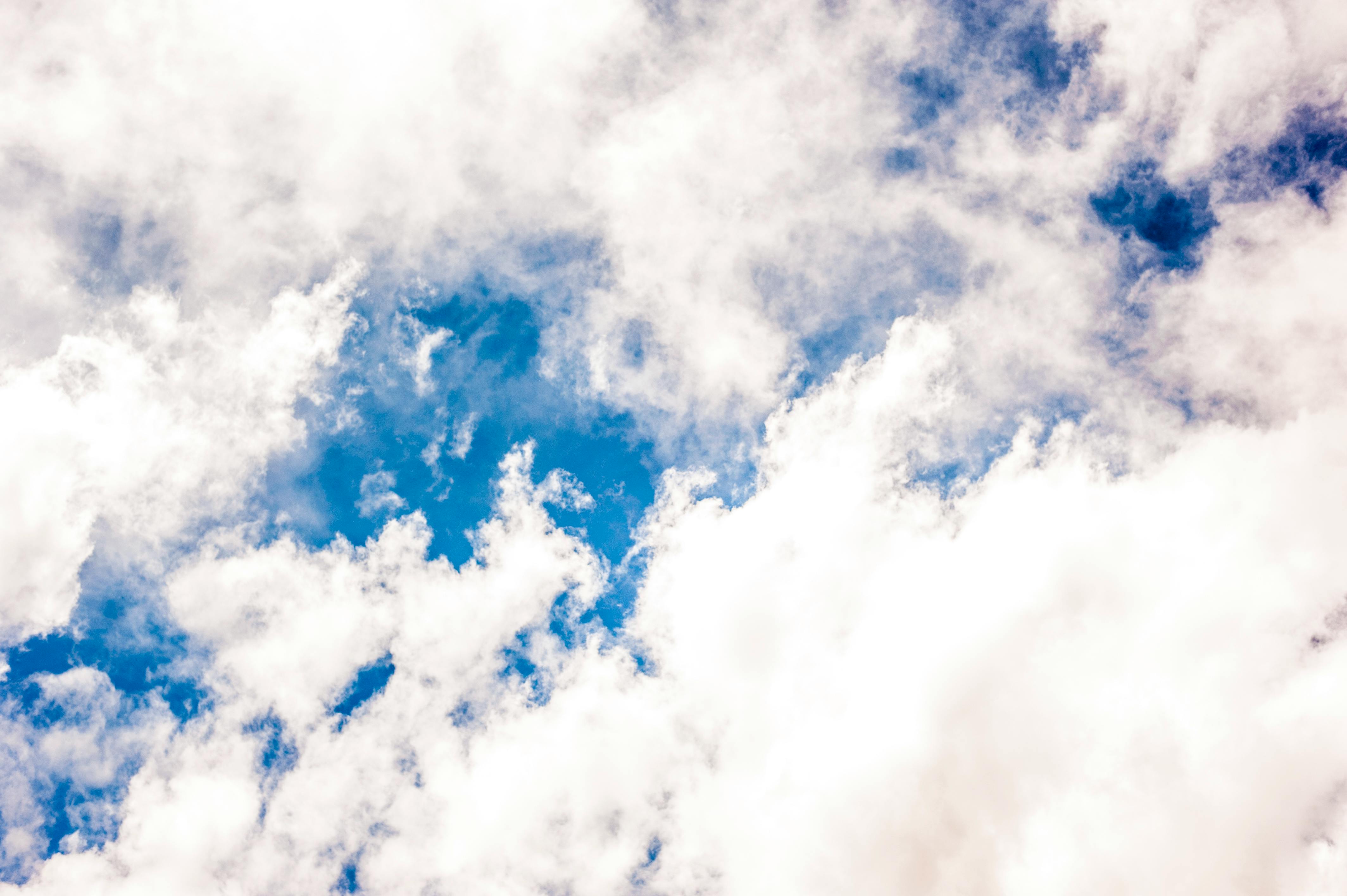 White Clouds in the Sky · Free Stock Photo