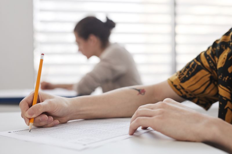 Abitur notenschluessel: step-by-step visual example
