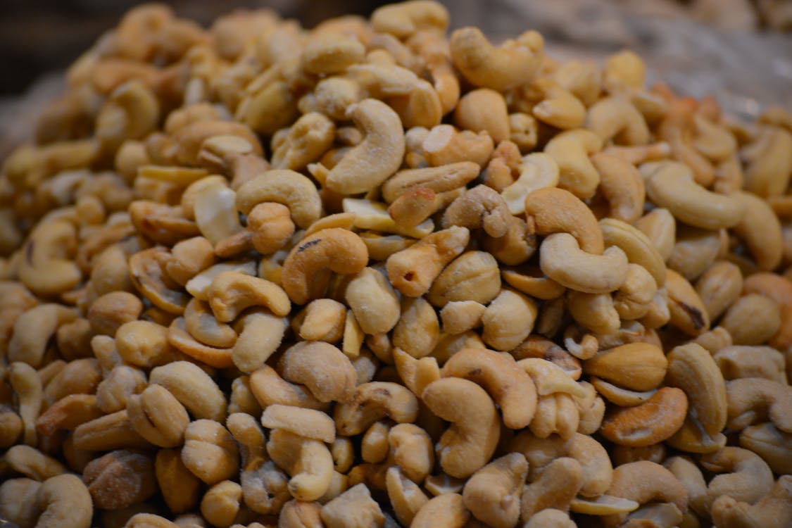 Free stock photo of cashews