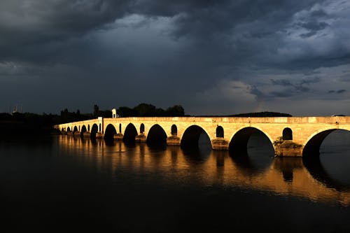 Free stock photo of edirne, köprü, meriçbridge