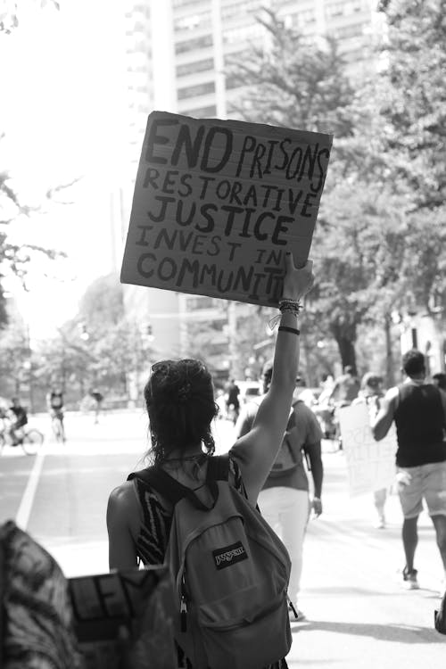barışçıl protesto, blm, Manhattan içeren Ücretsiz stok fotoğraf