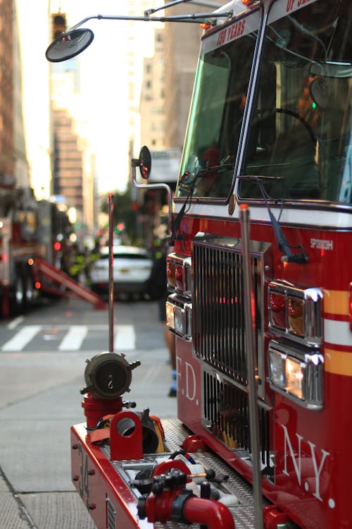 Gratis stockfoto met brandweerwagen, koplampen, motorvoertuig