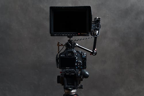 Free Camera with Screen Stock Photo