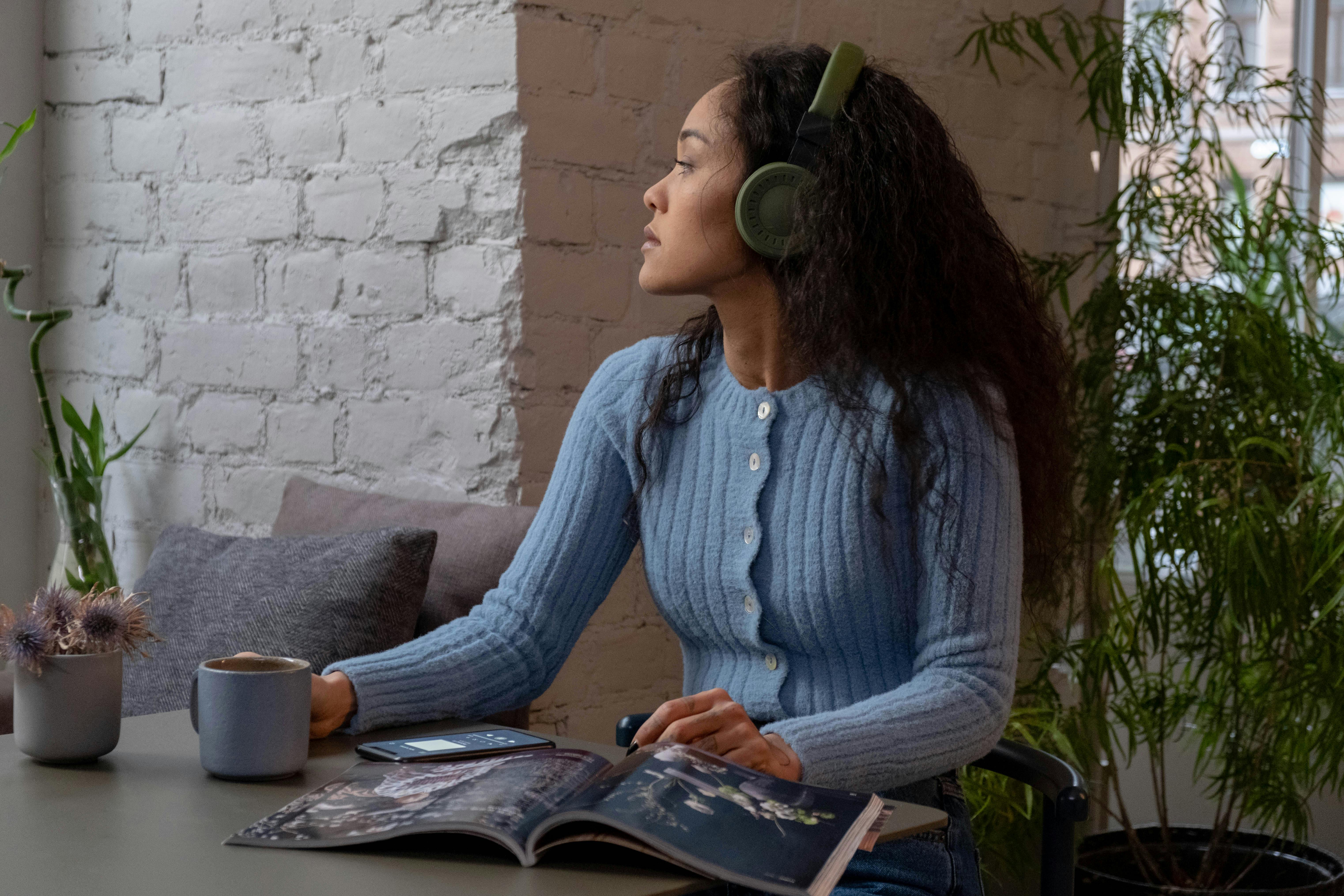 Woman Wearing Headset · Free Stock Photo