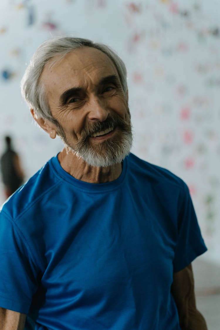 Elderly Man Smiling