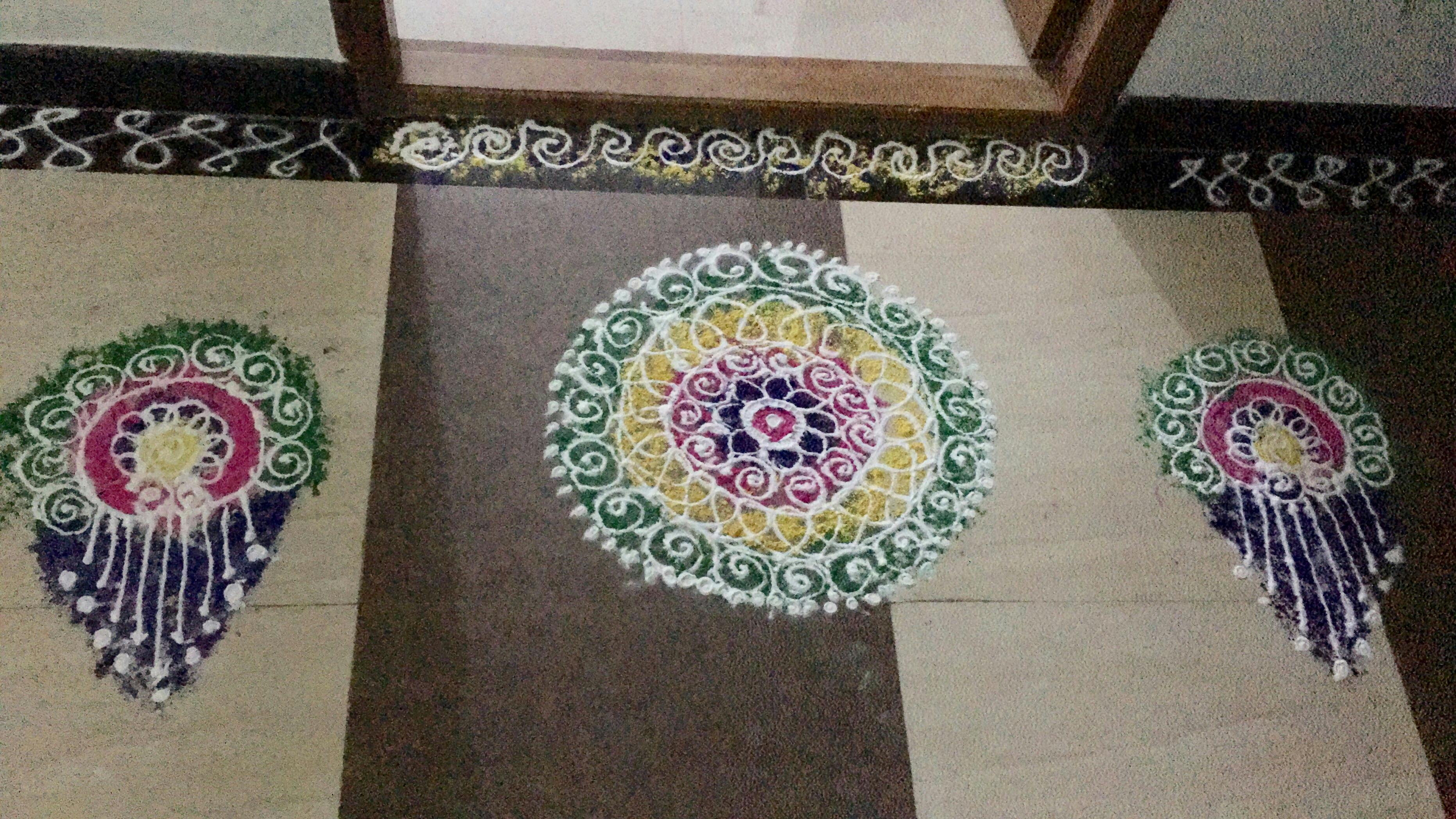 Free stock photo of rangoli