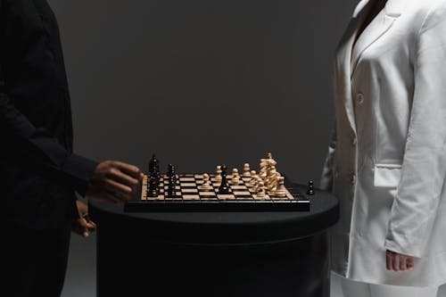 Бесплатное стоковое фото с женщина, игра, играть в шахматы