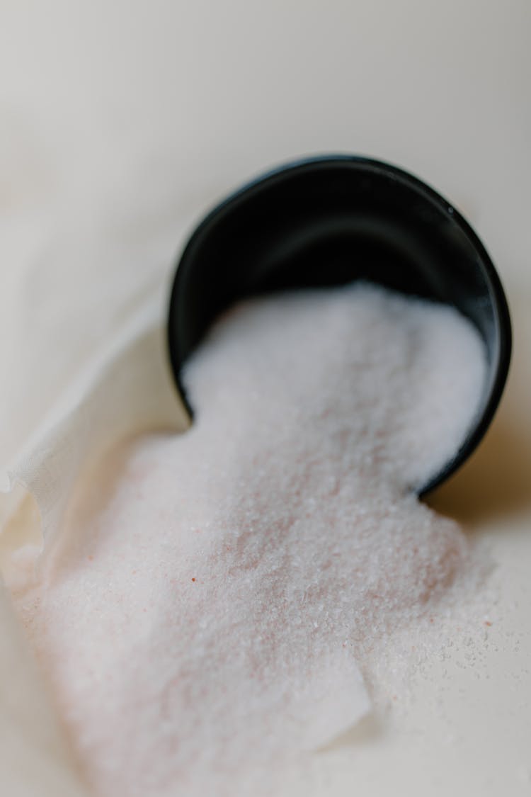 Bath Salt In Close Up