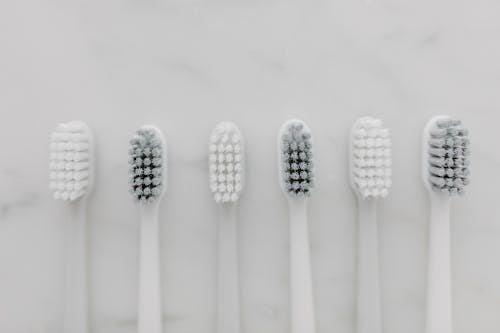 Close-up of Toothbrushes