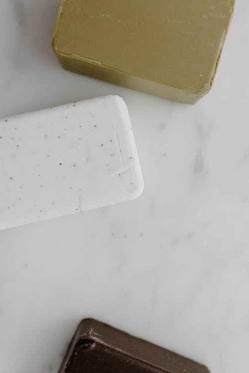 Close-Up Photo of Assorted Bar Soap