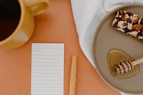 Flatlay, 一杯茶, 堅果 的 免费素材图片