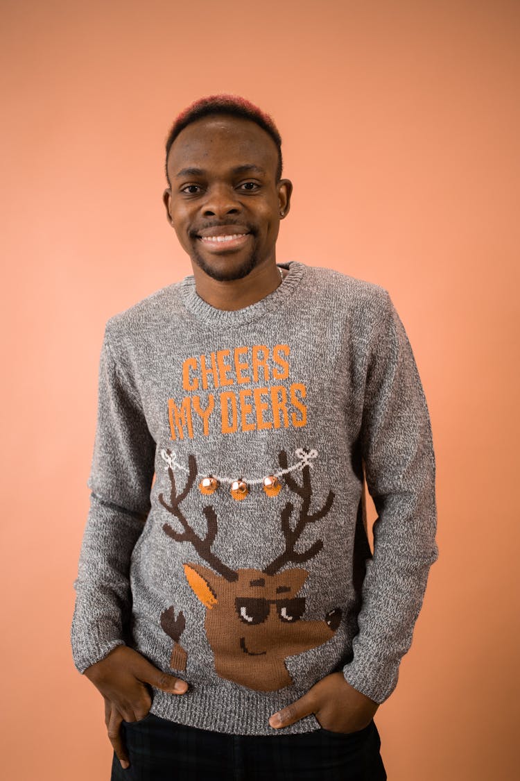 Man In Christmas Sweater