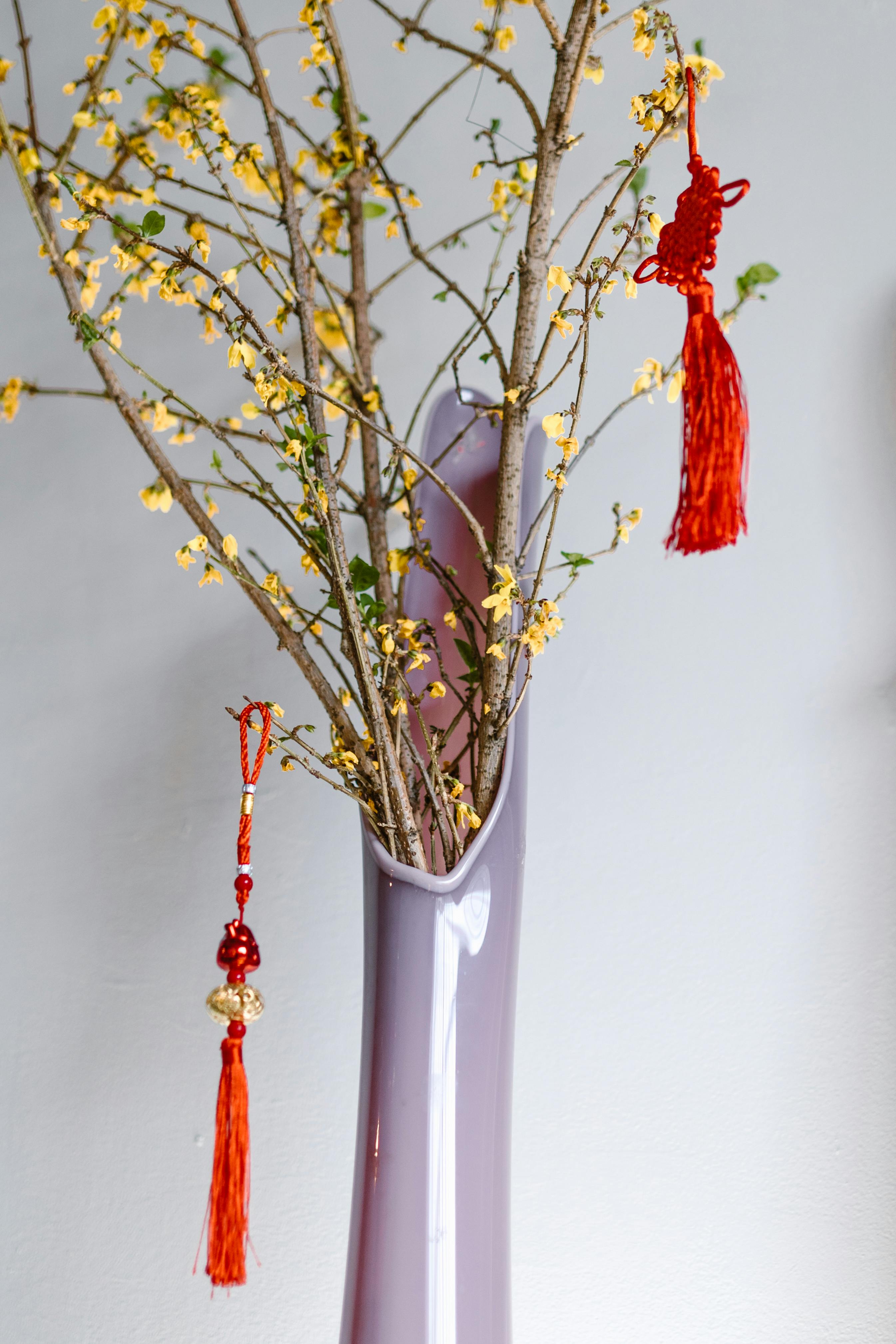 hanging chinese knot tassels