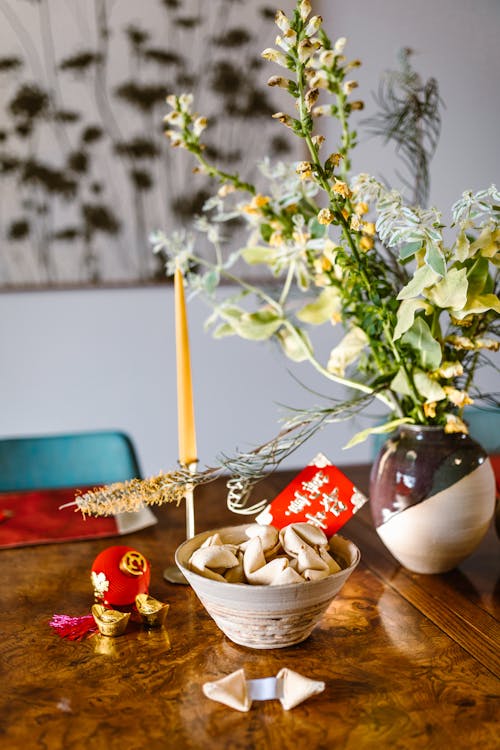 Ingyenes stockfotó angpao, angpao imlek, étkezőasztal témában