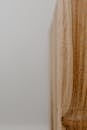 Brown Wooden Plank in White Room