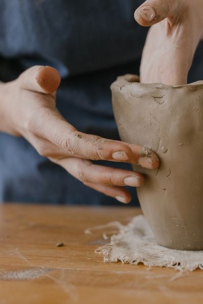 Clay pottery