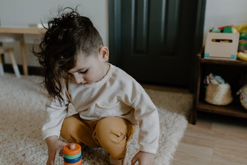 Foto d'estoc gratuïta de adorable, aprenent, bufó