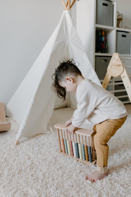 Free stock photo of abacus, brown pants, carpet