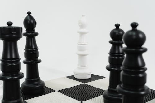 Free Chess Pieces in Close-up Photography Stock Photo
