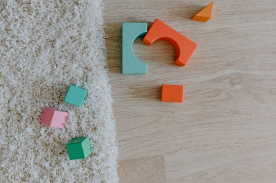 Colourful geometric paper shapes, photo by Tara Winstead on Pexels