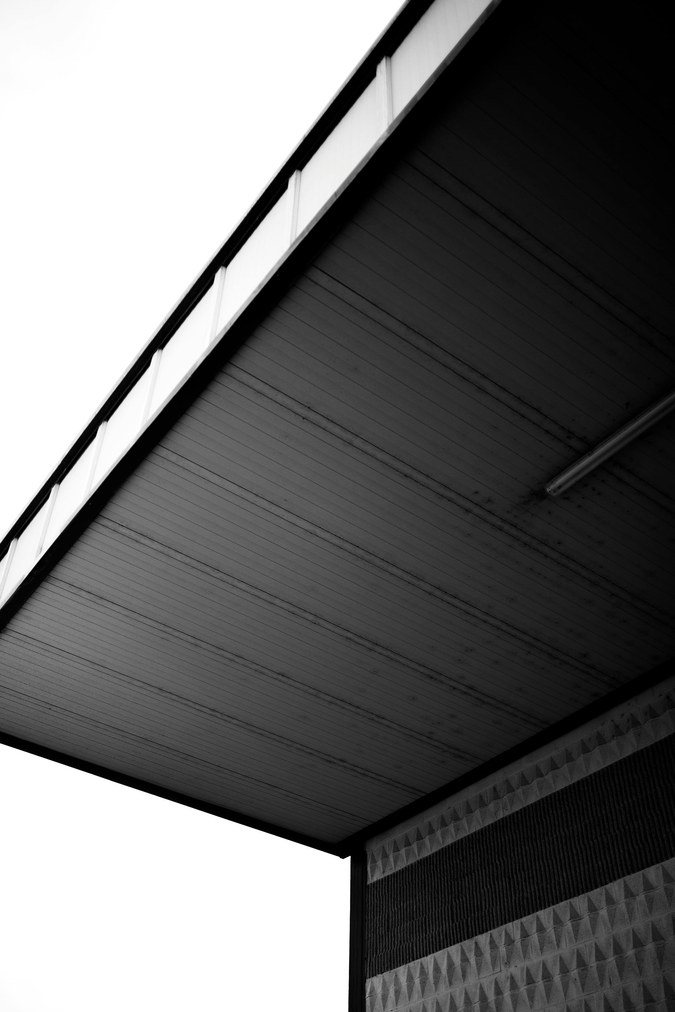 Free stock photo of architecture, black and white, lines