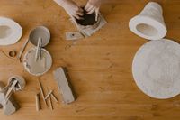 Potter at the wheel — photo by cottonbro studio on Pexels