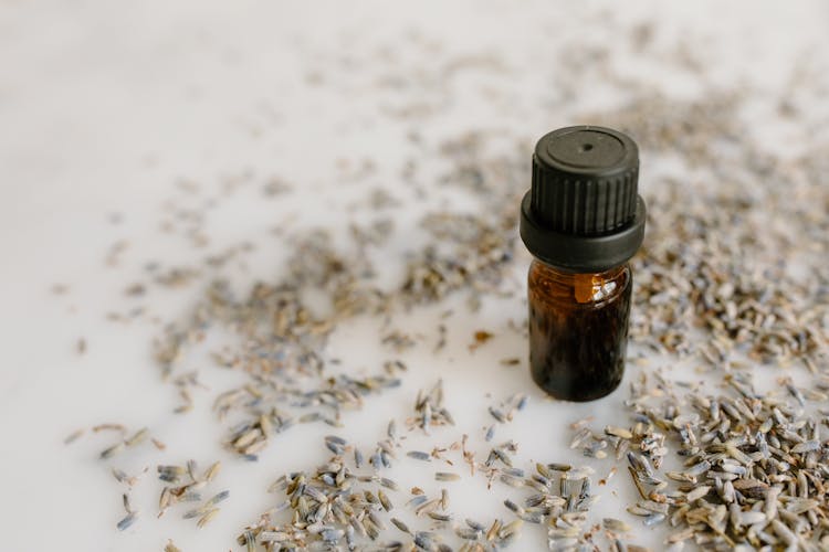 A Herbal Oil Made Of Dried Cumin Seeds