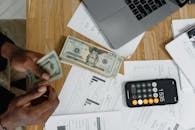 Accounting Cash Money Using a Calculator