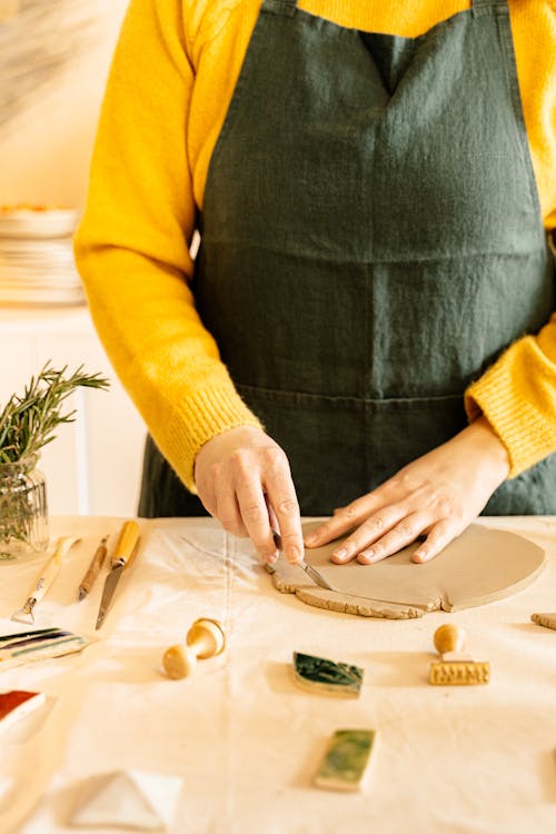 Free stock photo of apron, arts and crafts, creativity