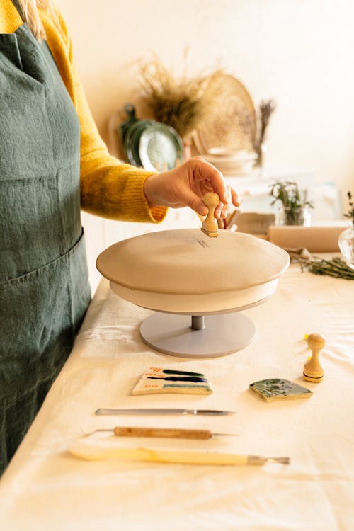 Stamping a Clay Dough 