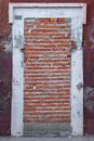 Brick and Concrete Wall
