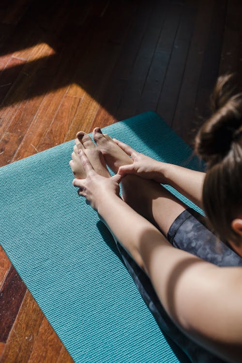 Woman Doing Yoga