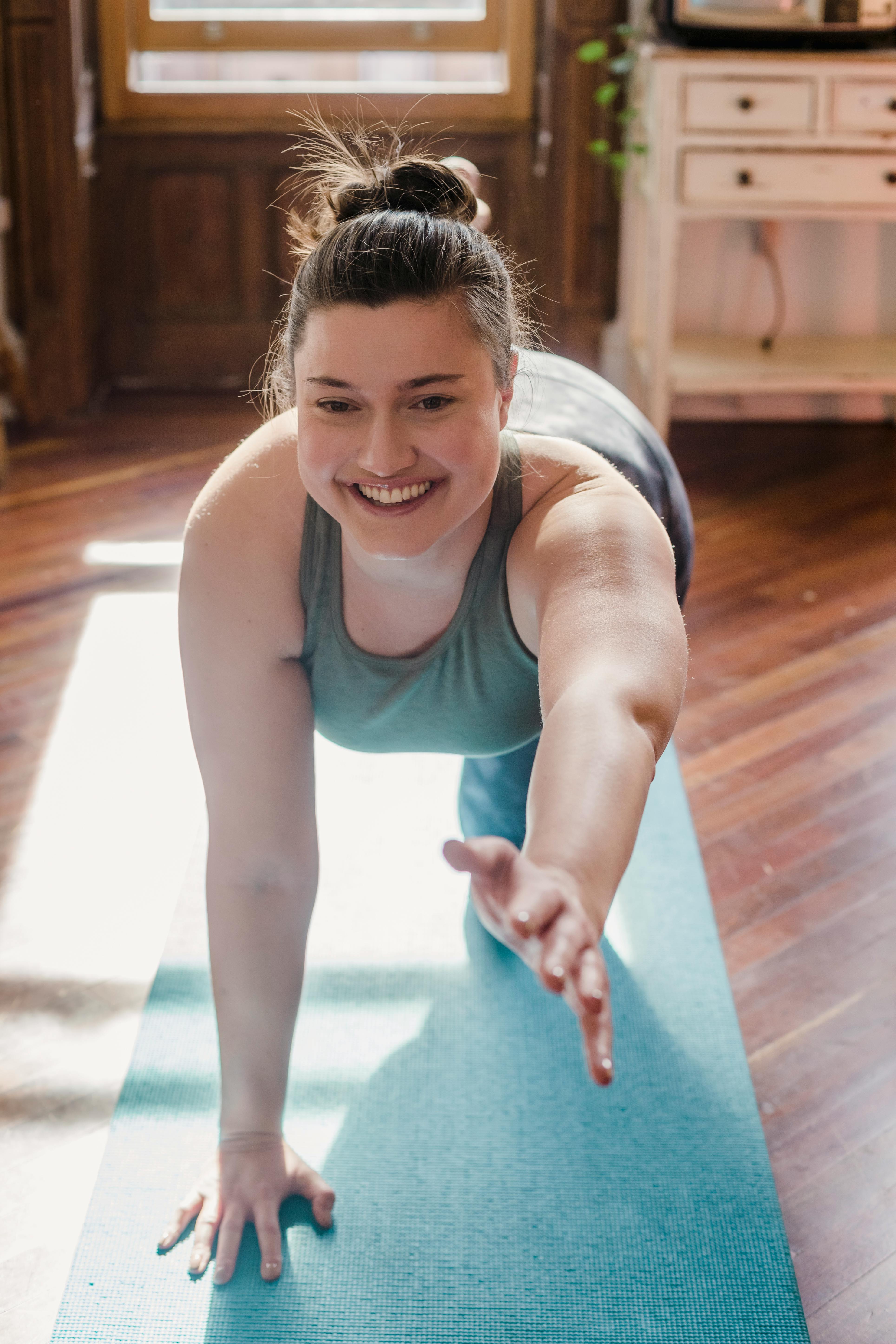 Woman Doing Yoga