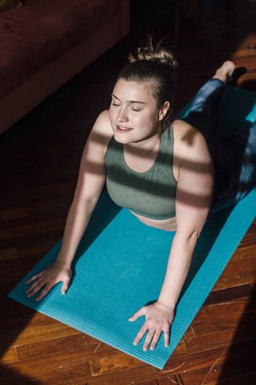 Woman Doing Yoga