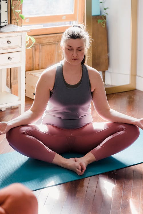 Woman Doing Yoga