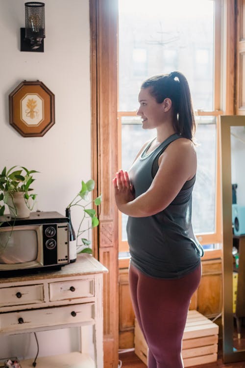 Woman Doing Yoga