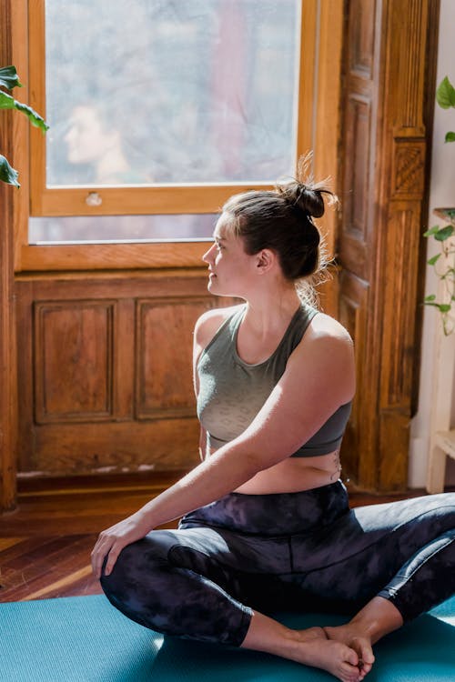 Woman Doing Yoga