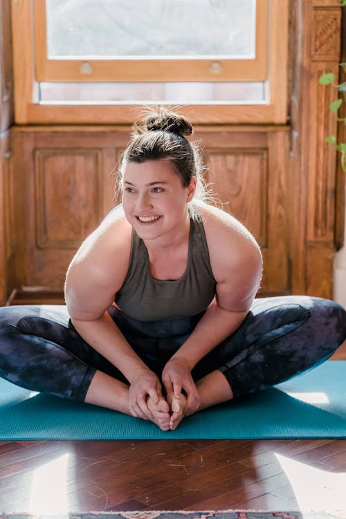 Woman Doing Yoga