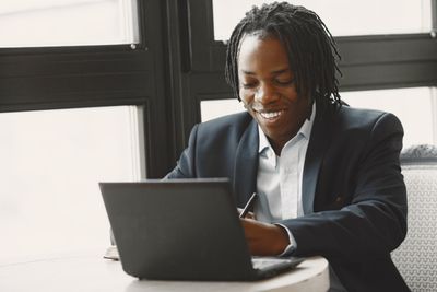 Client on the video call