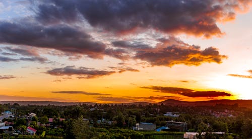 Free stock photo of kenya, ngong hills, sunset over hills