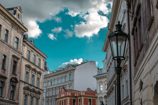 Low-angle Photography of Street Light and Buildings