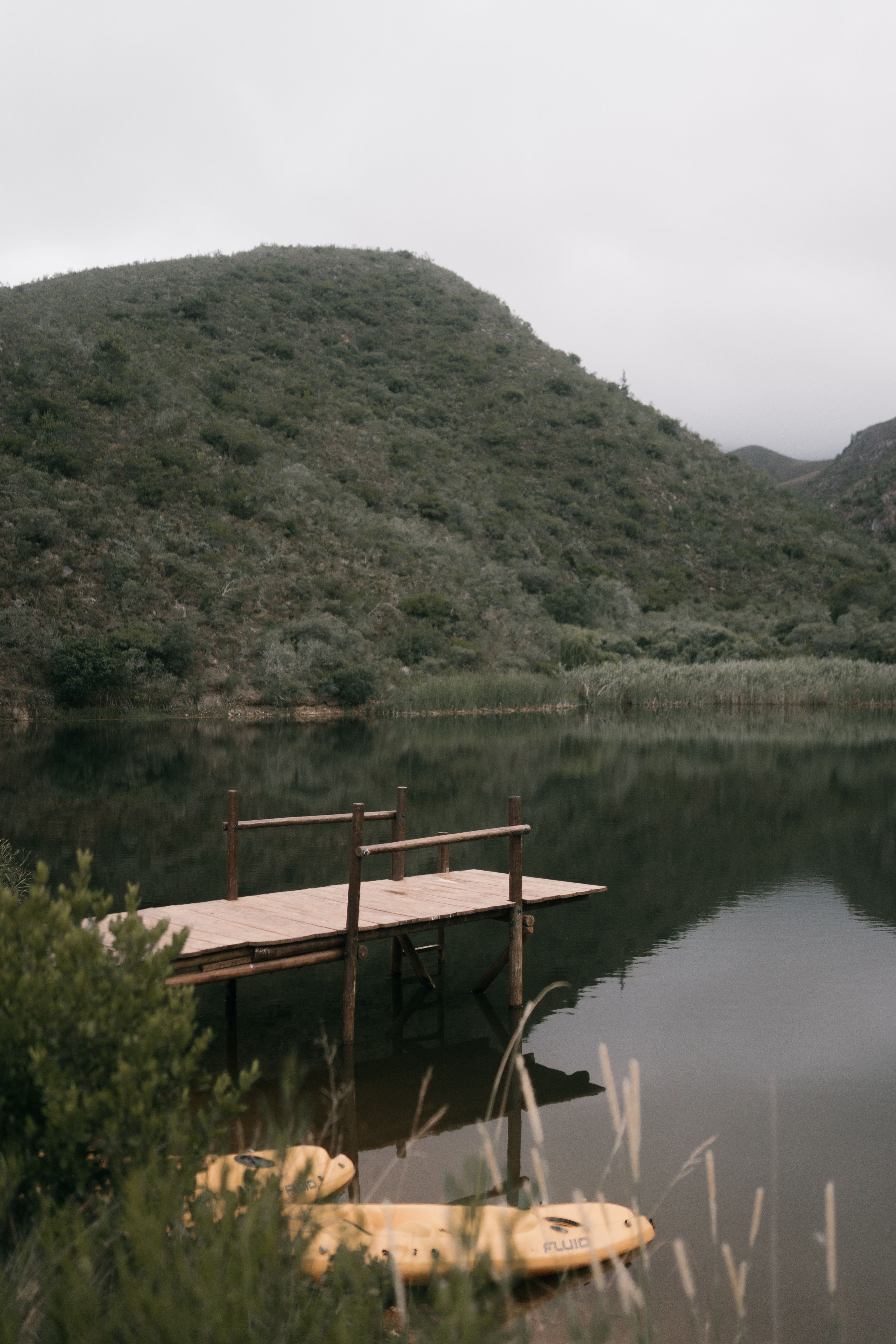 Brown Wooden Dock on Body of Water · Free Stock Photo